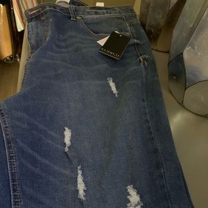 Eloquii distressed jeans size 18